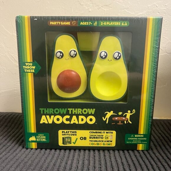 Throw Throw Avocado Game by Exploding Kittens. - Picture 2 of 7